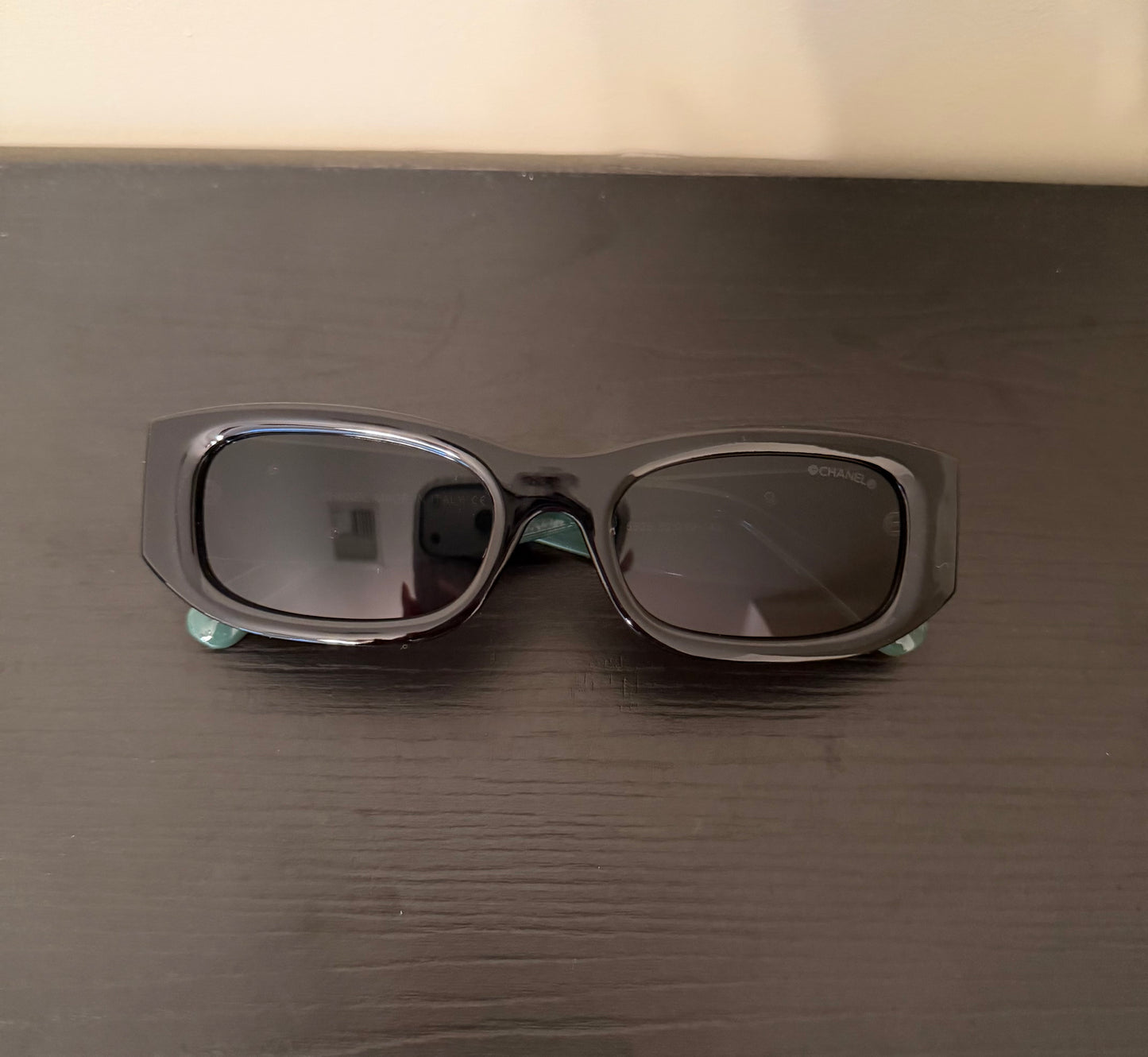 Double C Black/Green Sunnies