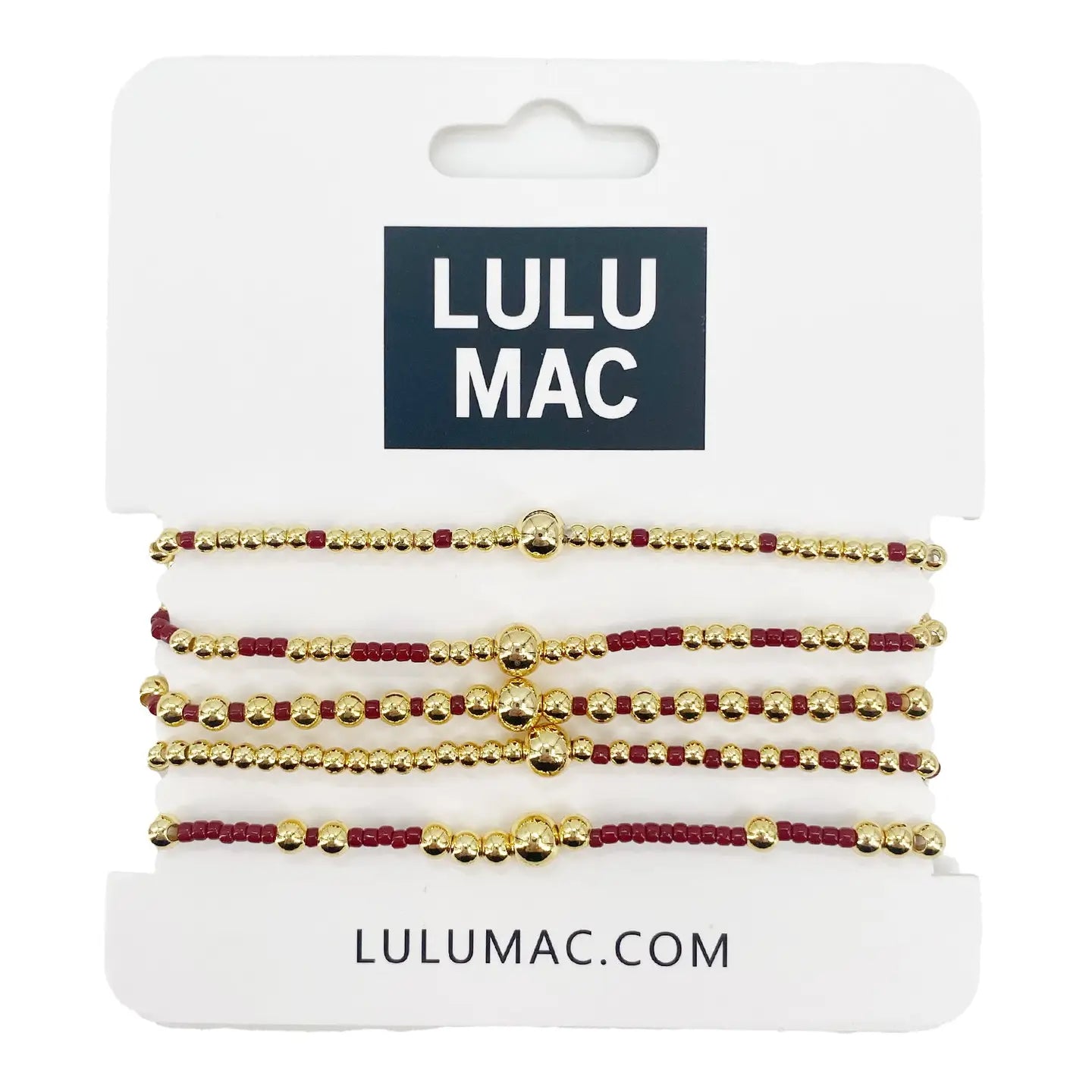 Lulu Mac Cardinal Bracelet Set