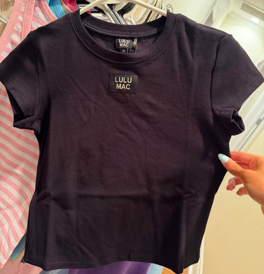 Lulu Mac Black Baby Doll Top
