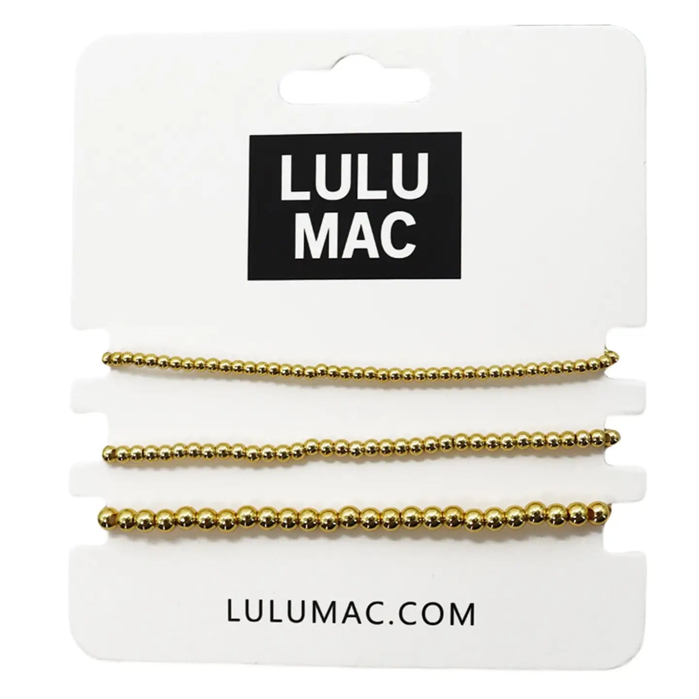 Lulu Mac Small Gold Bracelet Set