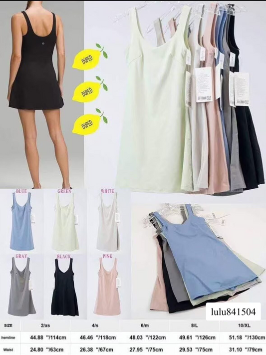 🍋 Athletic Dresses