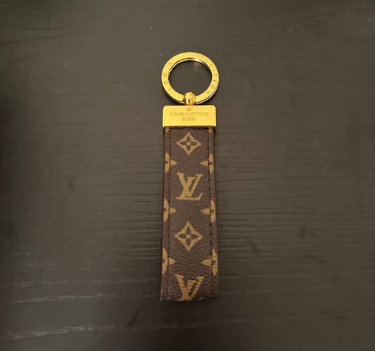 Brown Monogram Mini Keychains