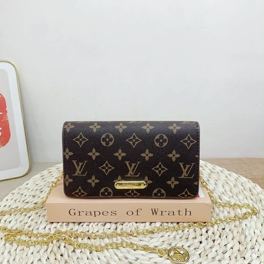 SALE 🎊 - Brown Monogram Lily Crossbody Bag