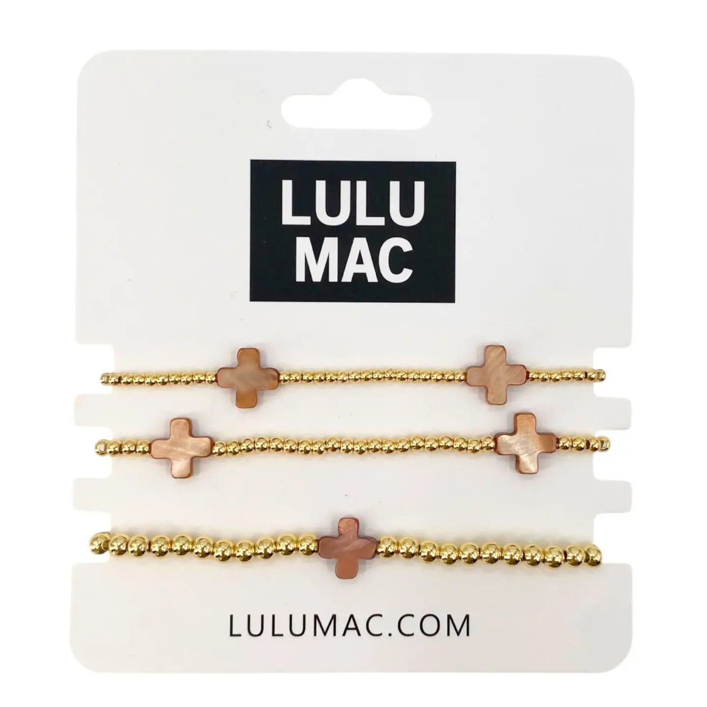 Lulu Mac Brown Bracelet Set