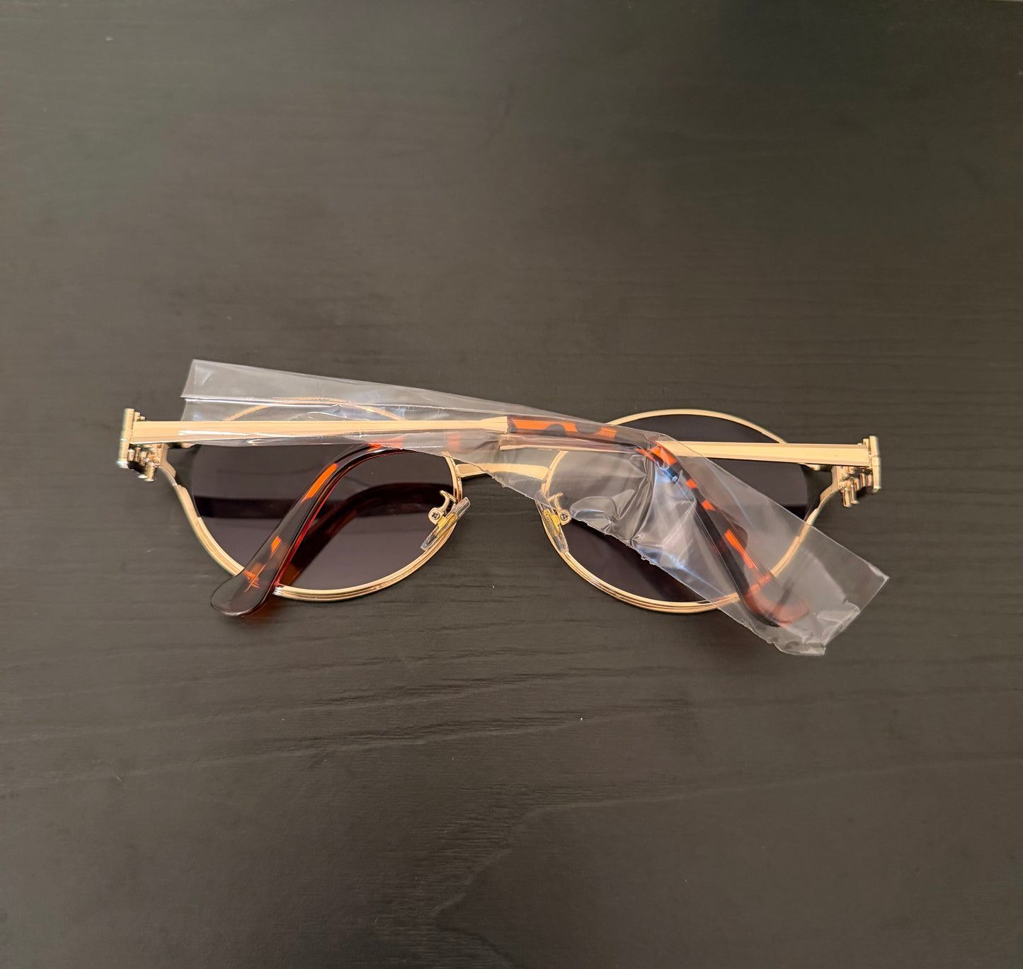 Mi Mi Gold/Tortoise Sunnies