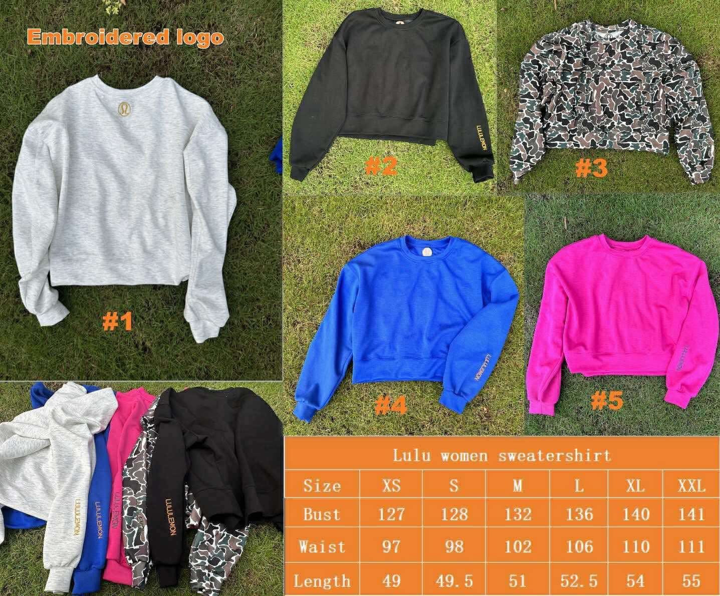 🍋 Embroidered Pullovers