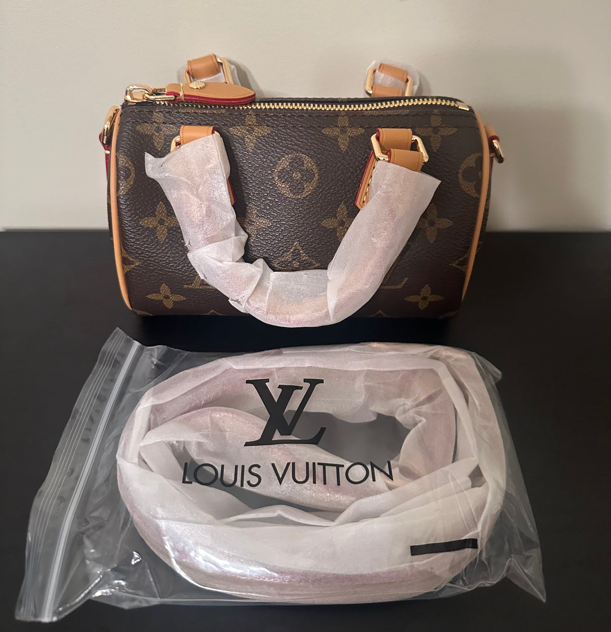 Brown Monogram 16cm Mini Duffle Bag