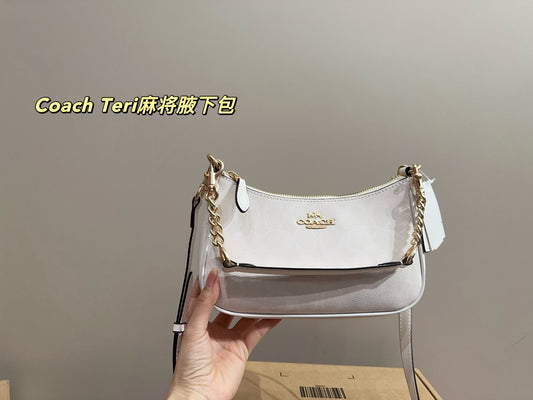 Signature C Modern Curve Shoulder Bags