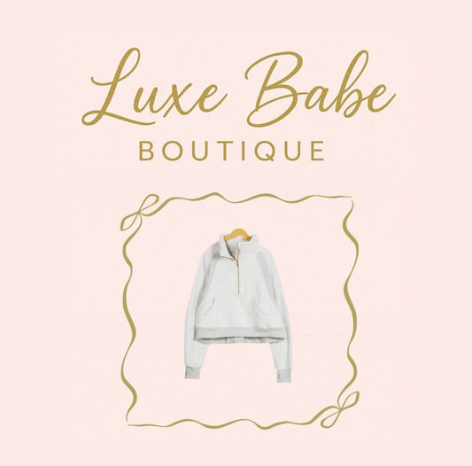 Cropped Half-Zip Pullovers