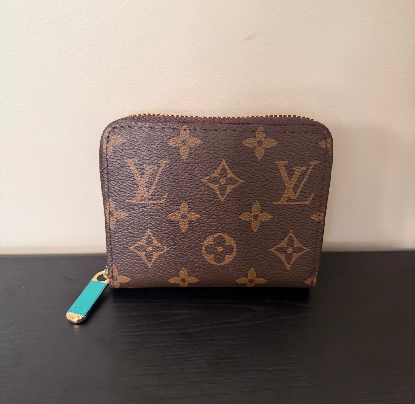 Brown Monogram Mini Zip Wallet