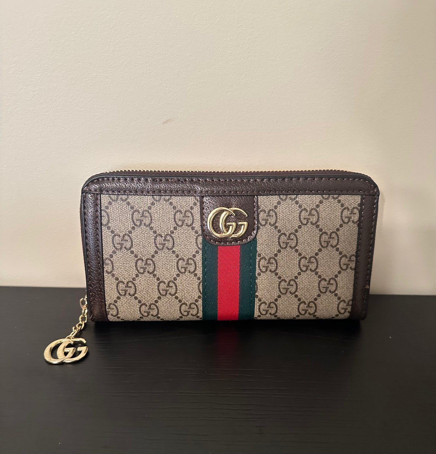 Double G Zip Wallet