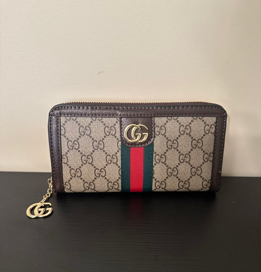Double G Zip Wallet