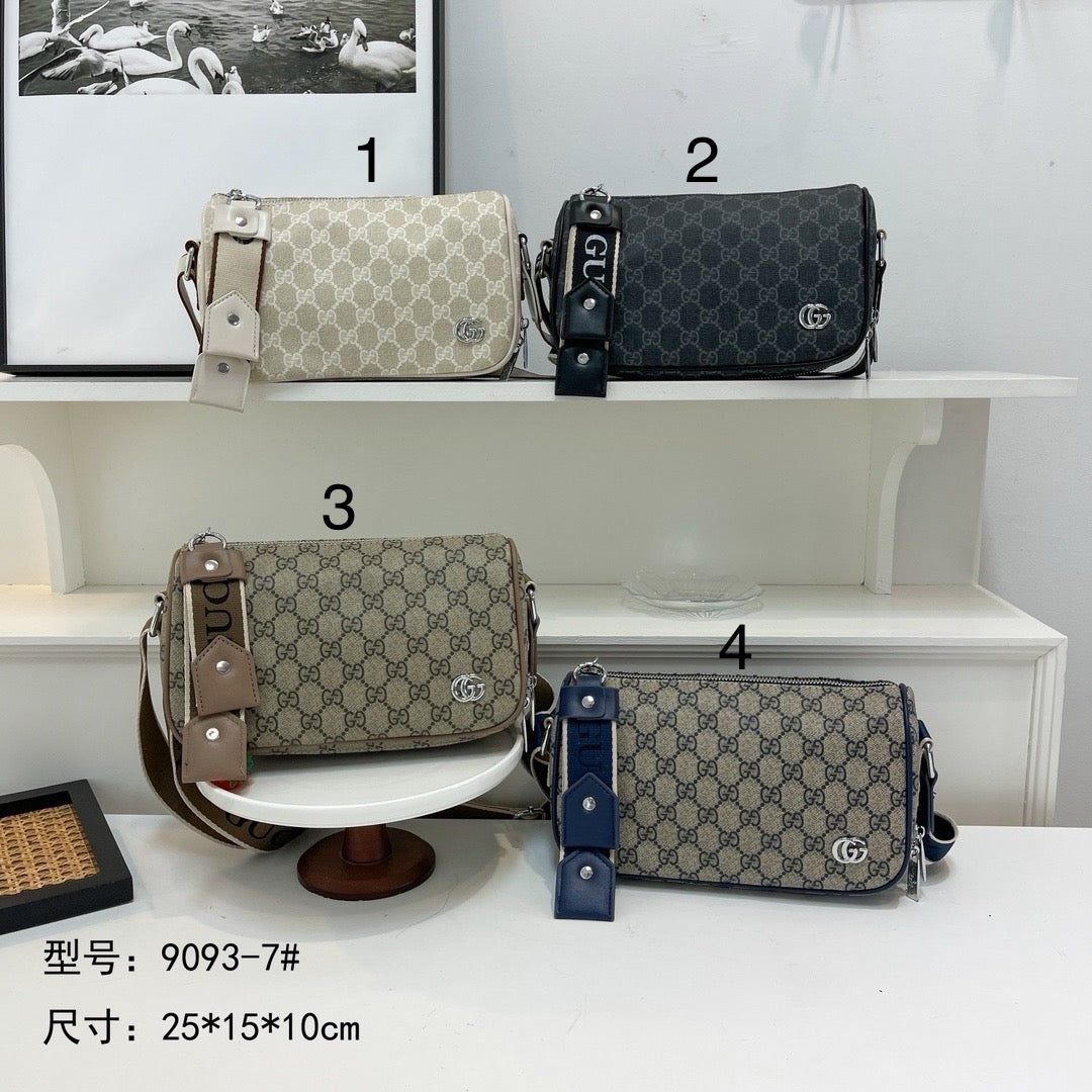 BF - Double G Aria Double Zip Crossbody Bags
