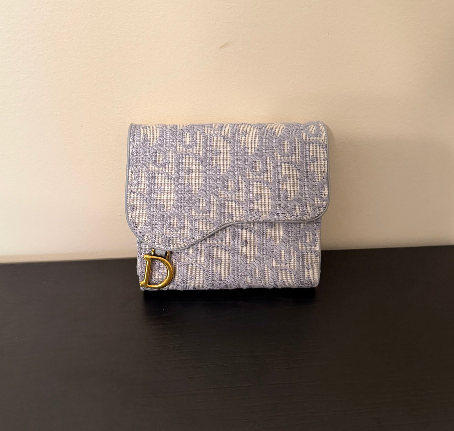 💿 Grey Mini Fold-Up Wallet