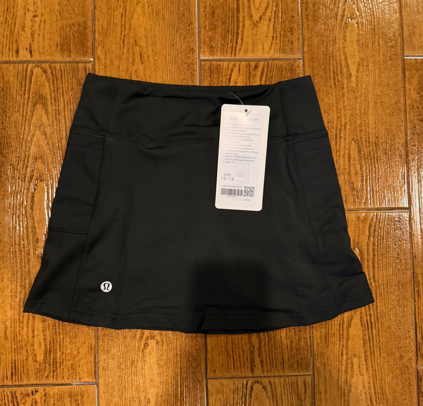 🍋 Kids Black Athletic Skirt