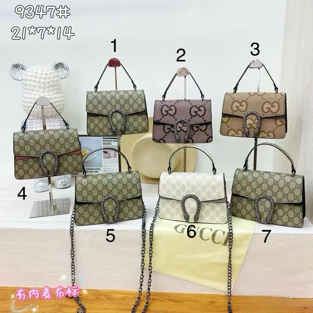 BF - Double G Classic Monogram Dion Bags