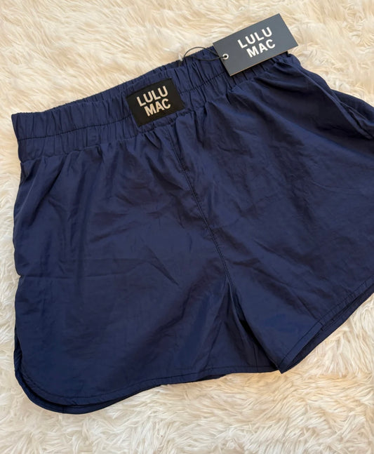 Lulu Mac Navy Athletic Shorts
