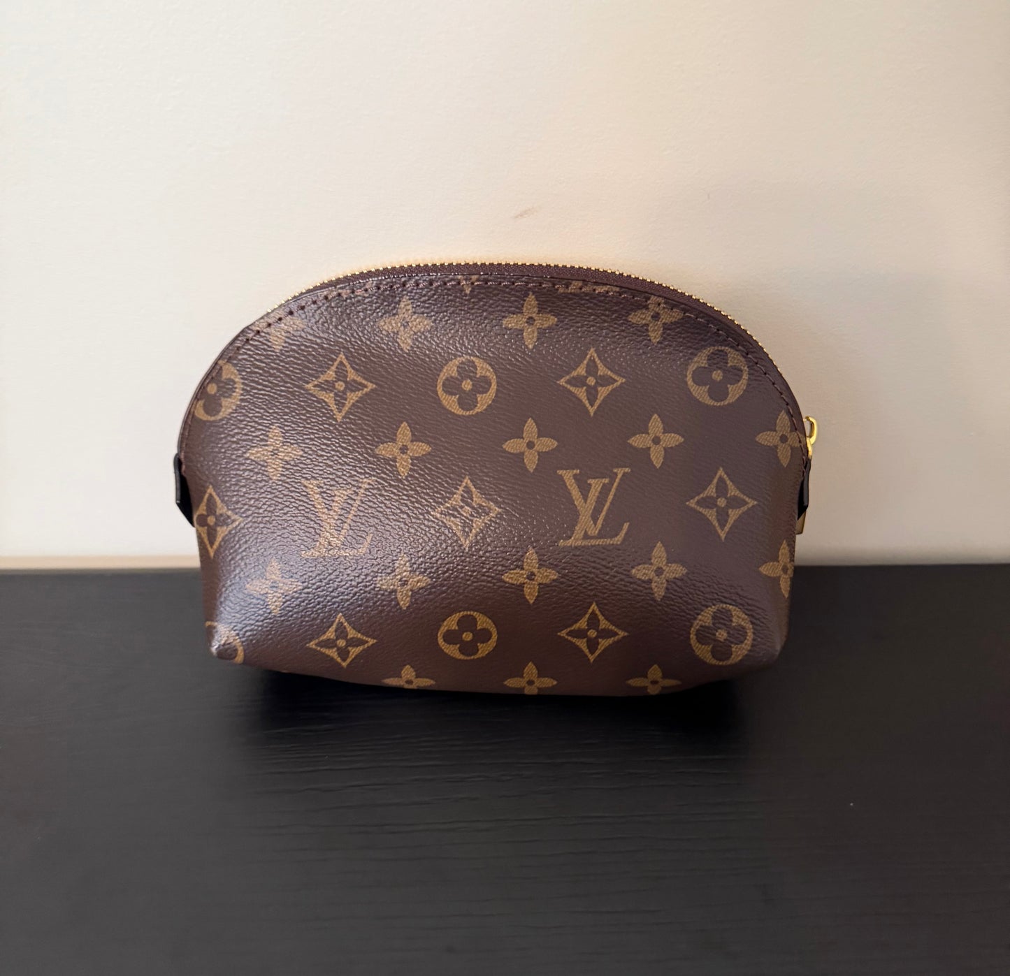 Brown Monogram Mini Makeup Pouch