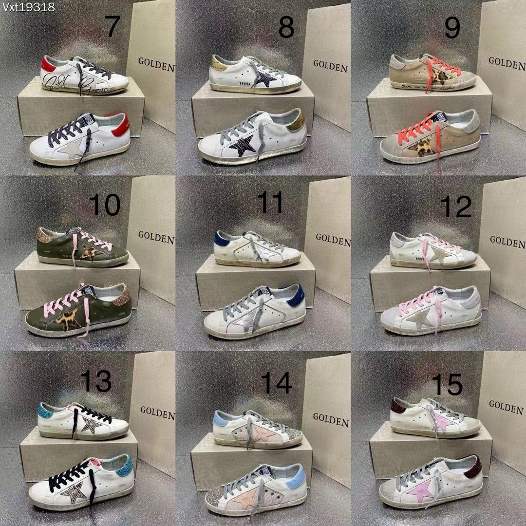 Vintage Star Sneakers (1-15)