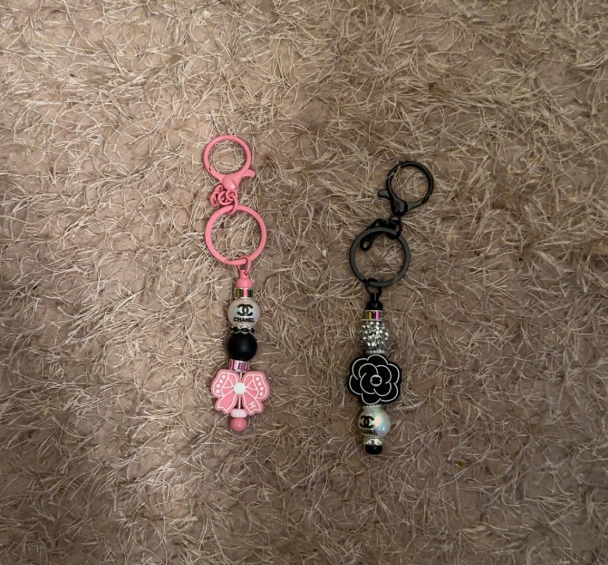 Double C Bag Charms