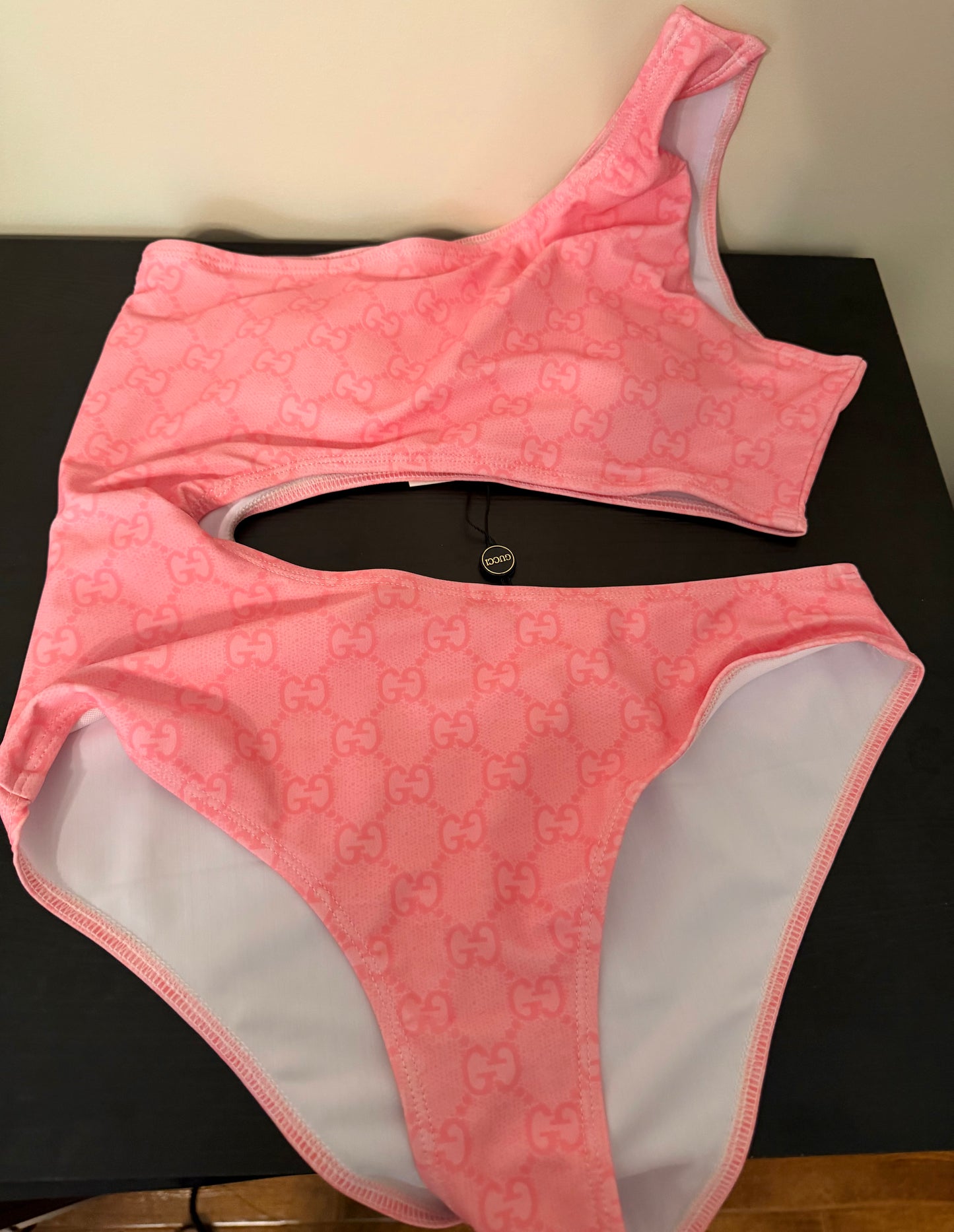 Double G Pink Bathing Suit - S
