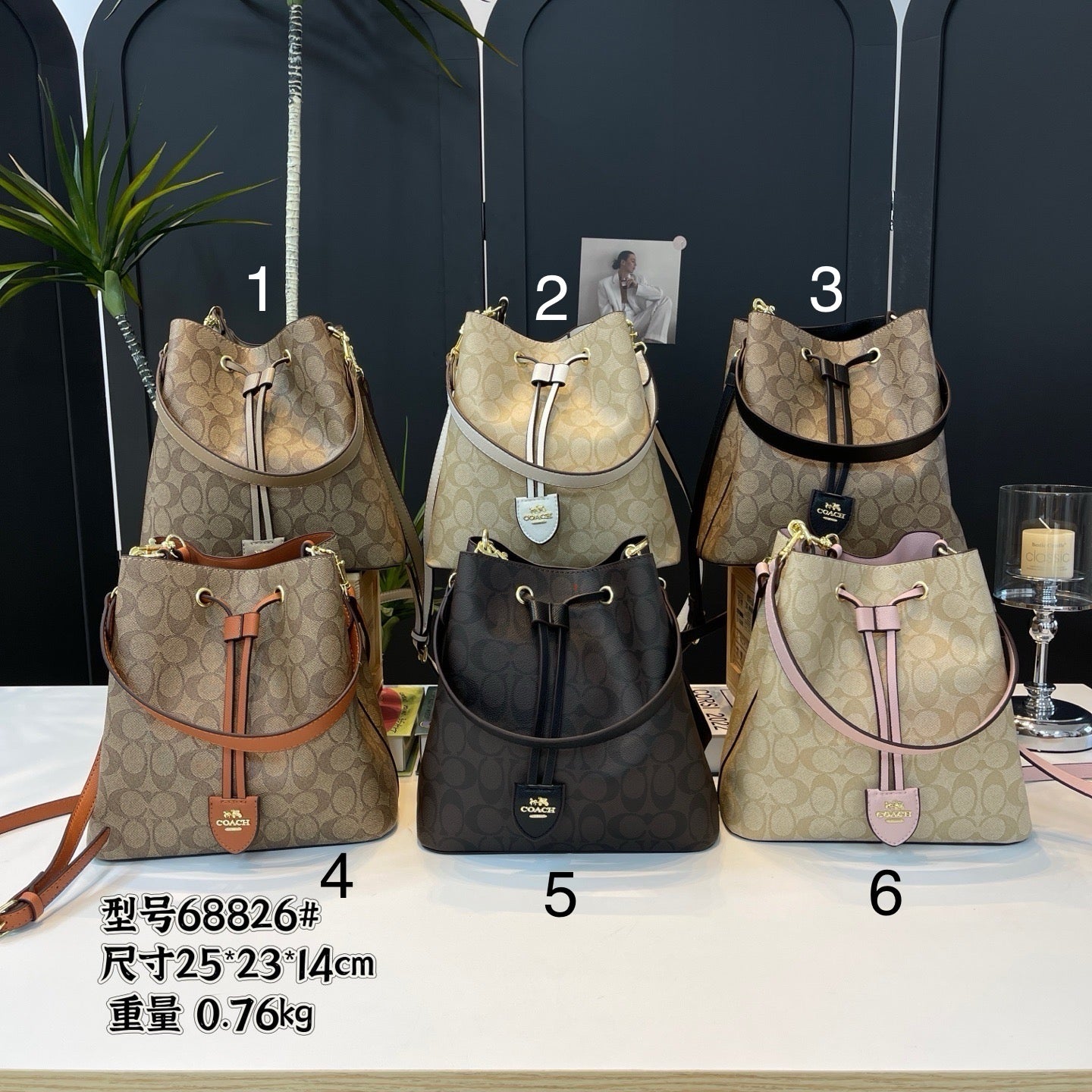BF - Signature C Standard Bucket Bags