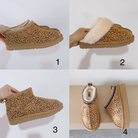 U G G Cheetah Print Classic Slip-Ons