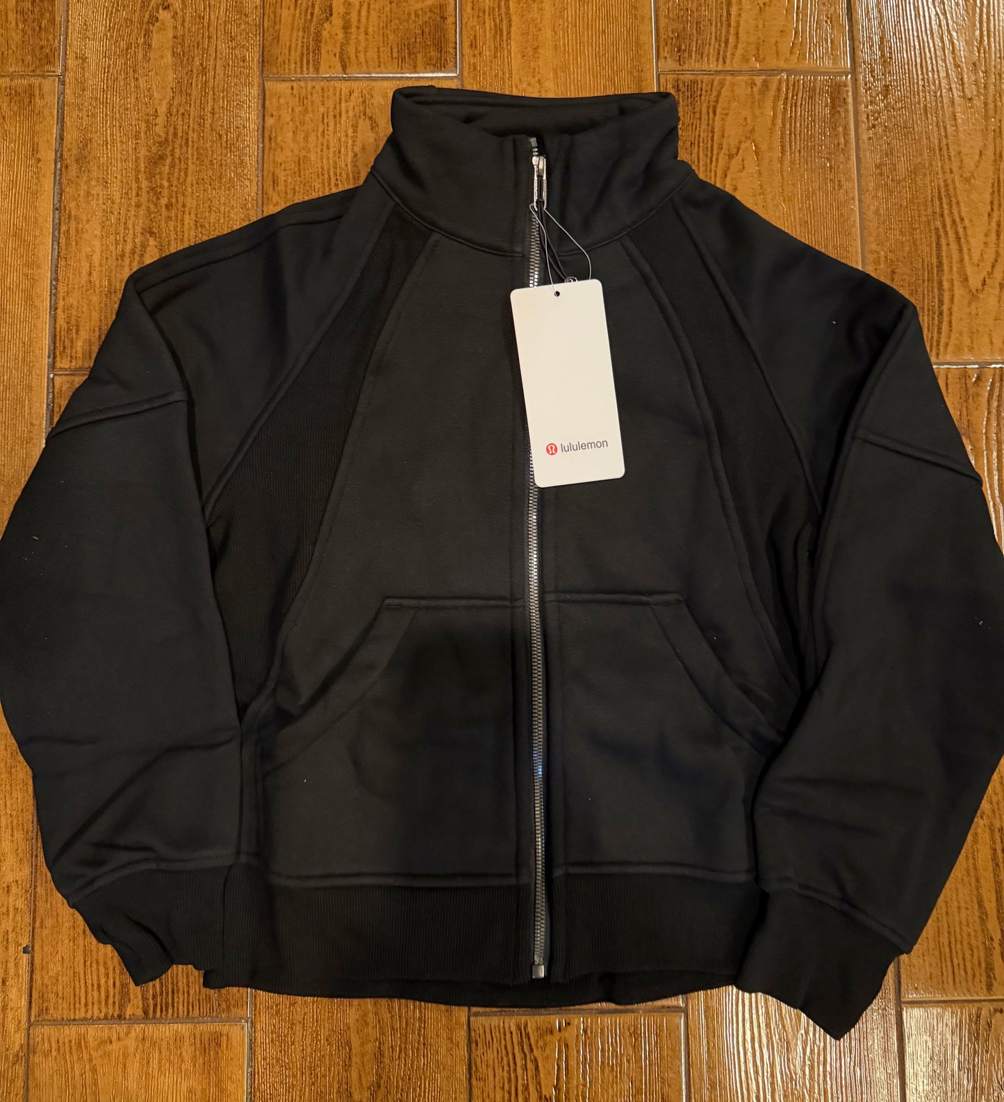 🍋 Kids Black Full-Zip Jacket