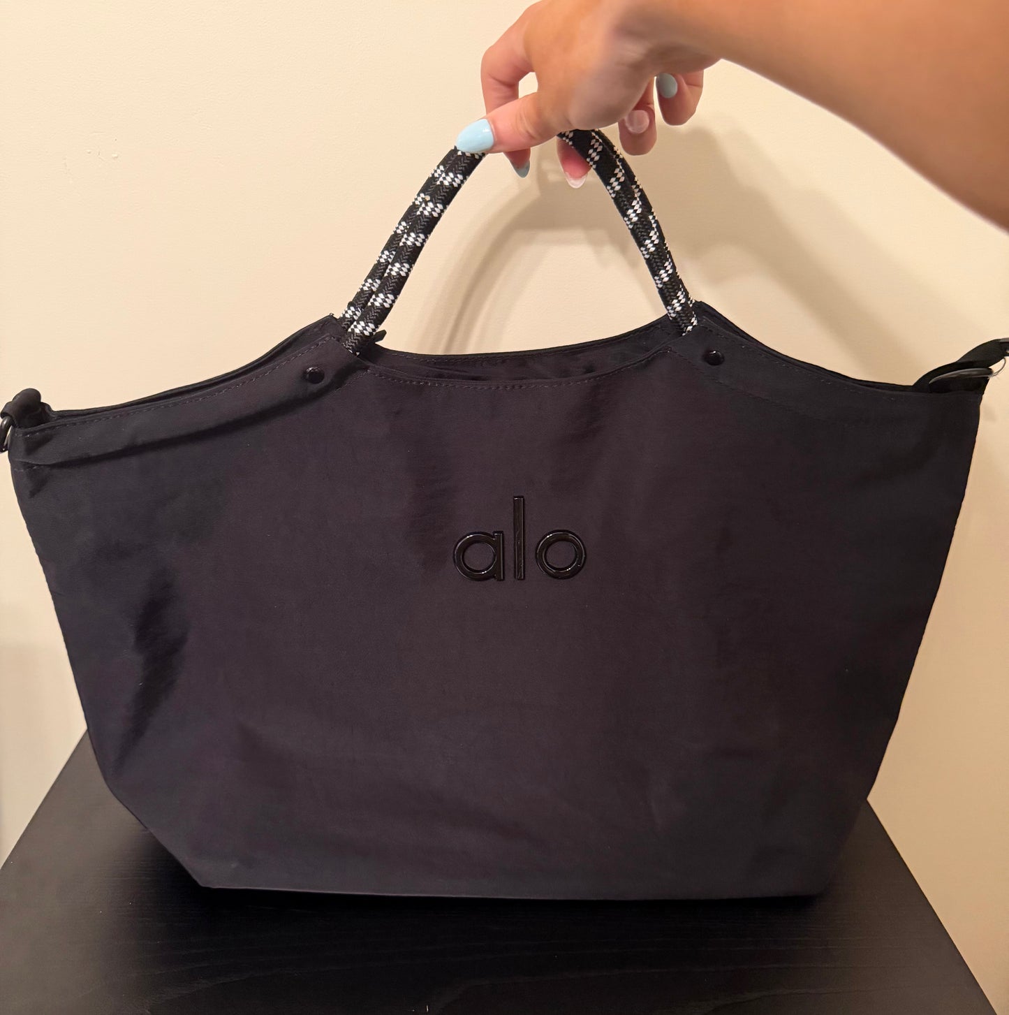 A L O Black Yoga Bag