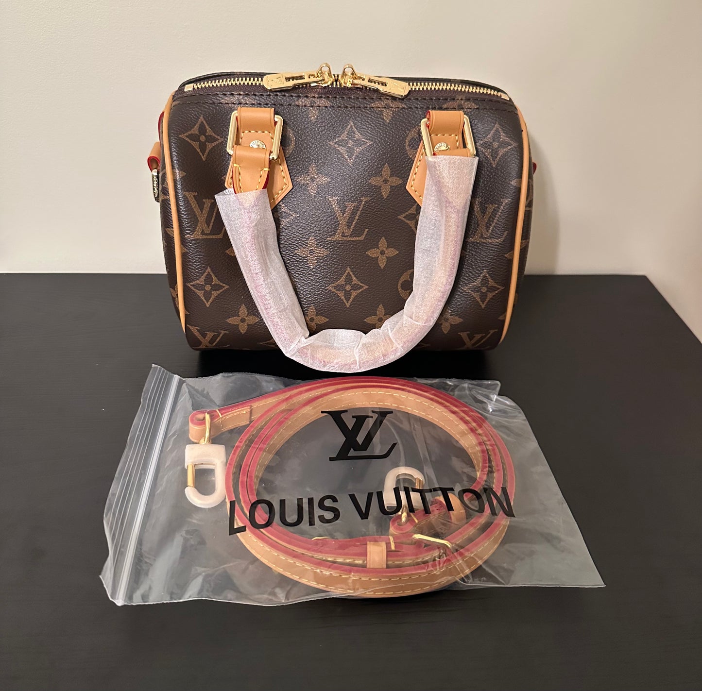 Brown Monogram 20cm Mini Duffle Bag