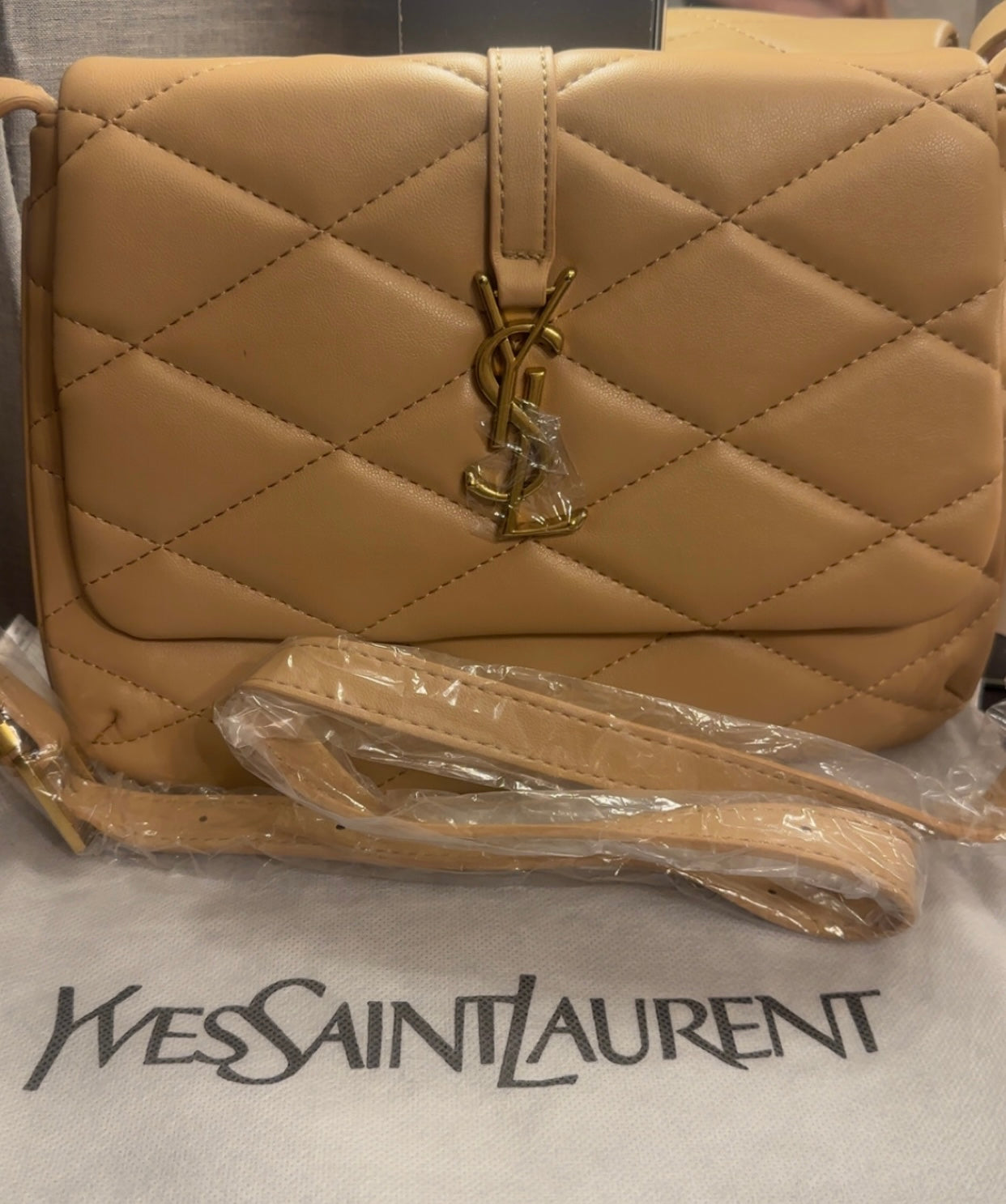 Quilted Satin Bag