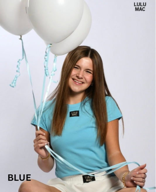 Lulu Mac Blue Babydoll Top