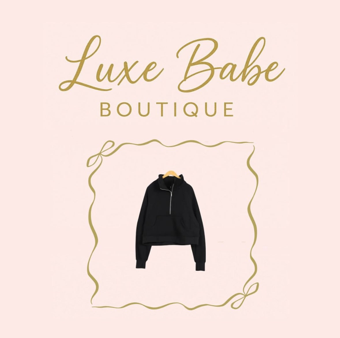 Cropped Half-Zip Pullovers