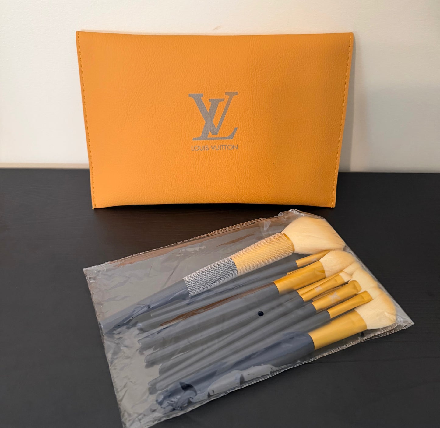 Monogram Makeup Brush Set