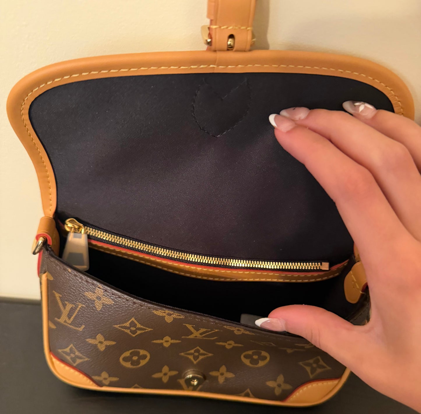 Brown Monogram Mini Saddle Crossbody Bag