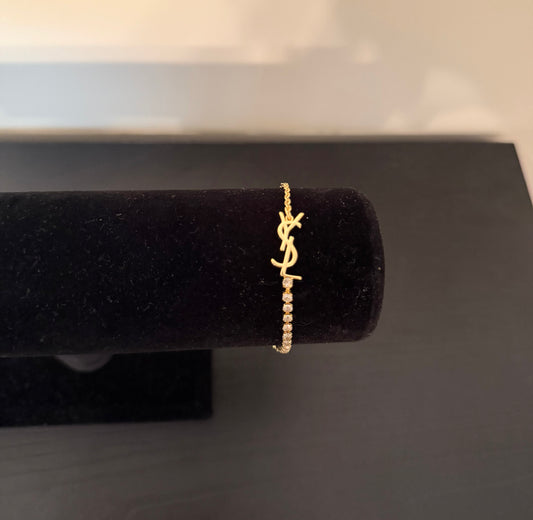 Y $ Bling Gold Bracelet