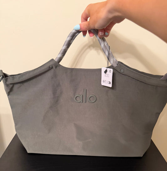 A L O Grey Yoga Bag