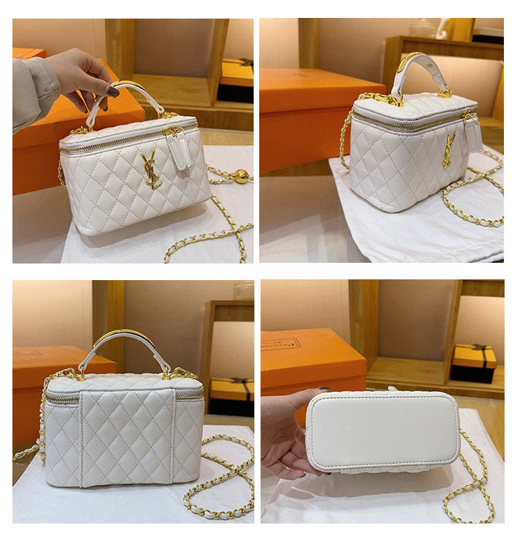 Y $ Quilted Makeup Bags