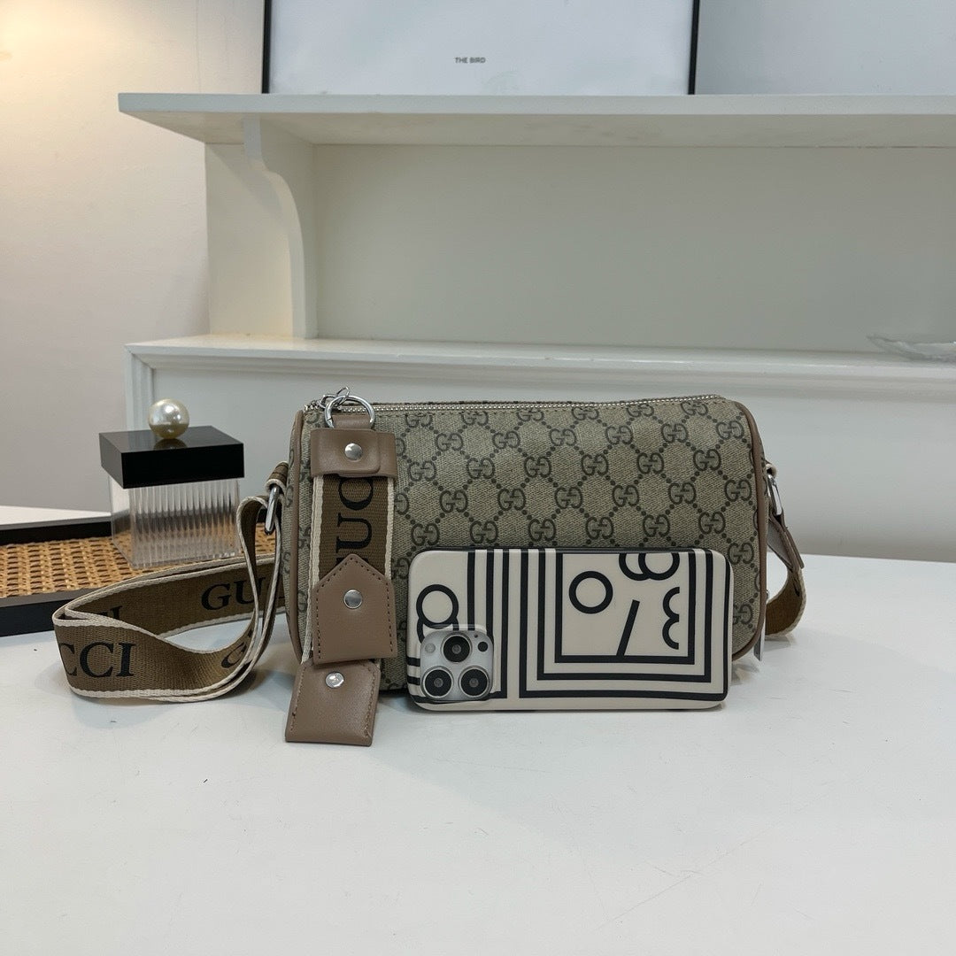 BF - Double G Aria Double Zip Crossbody Bags