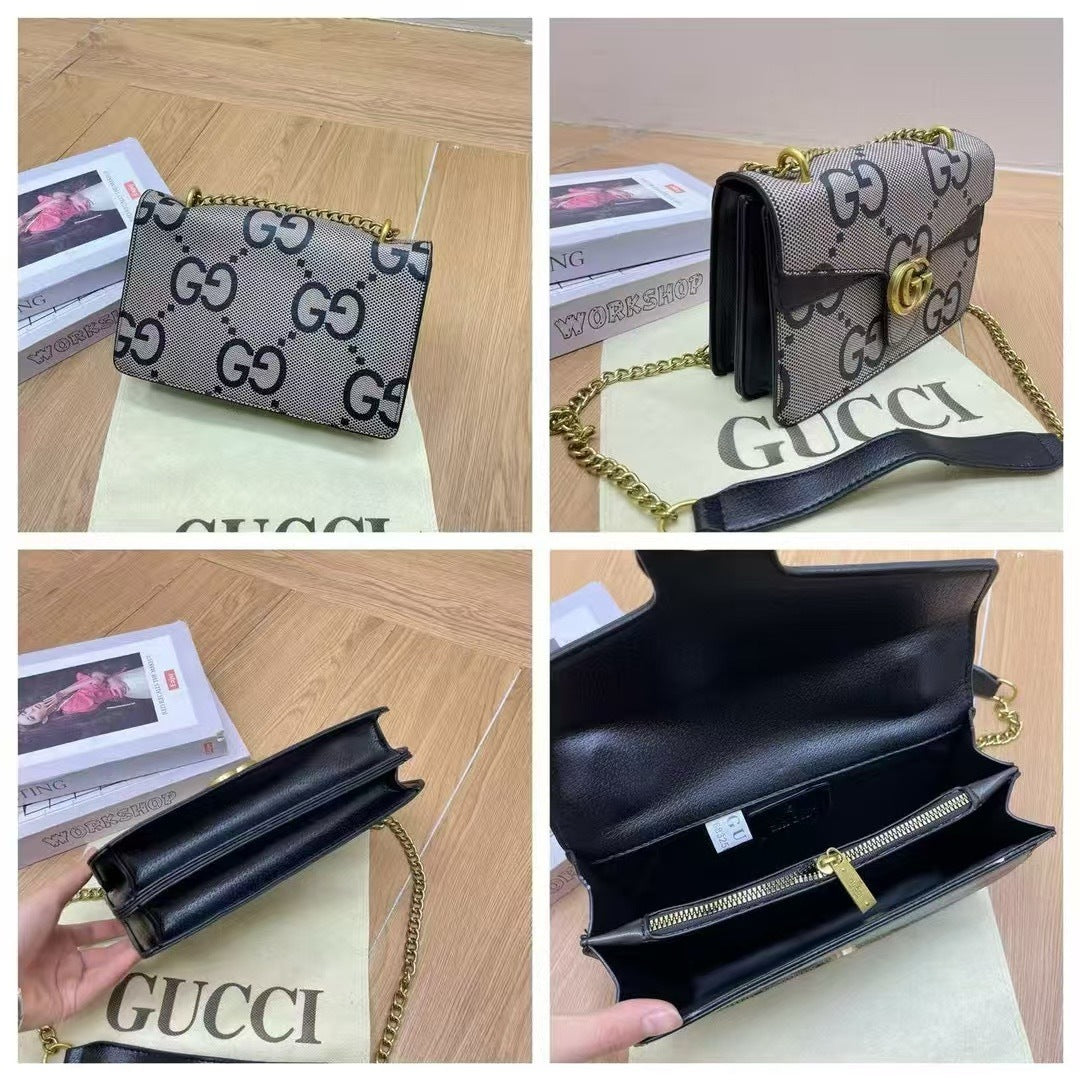 BF - Double G Monogram Bella Bags
