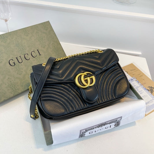 BF - Double G Mont Quilted Shoulder Bags (Medium)