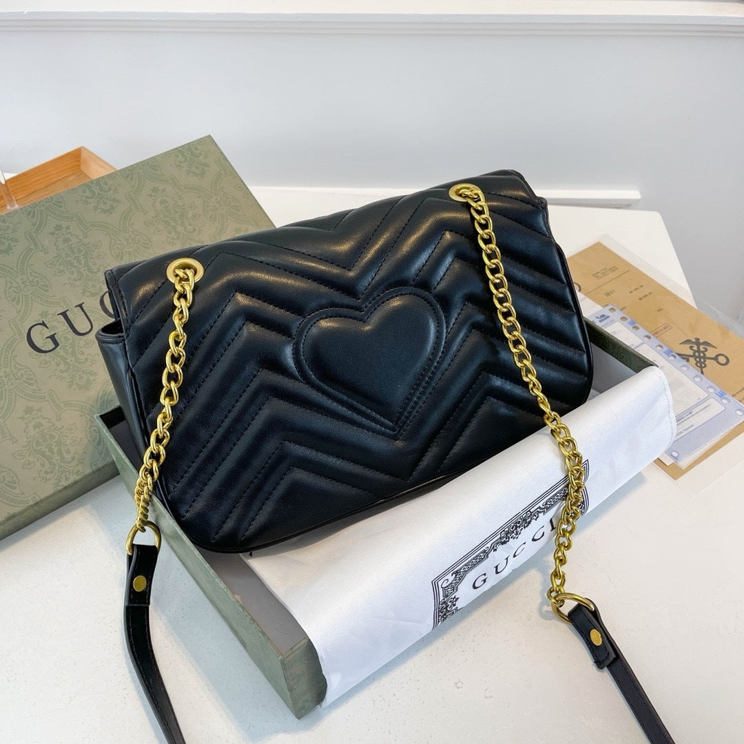 BF - Double G Mont Quilted Shoulder Bags (Medium)