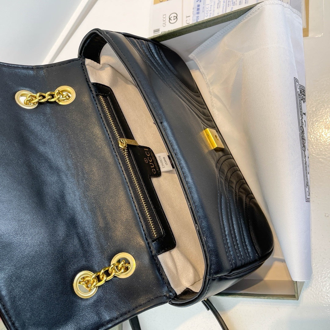 BF - Double G Mont Quilted Shoulder Bags (Medium)