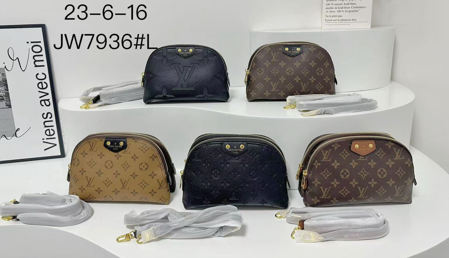 BF - Monogram Double Pouch Crossbody Bags
