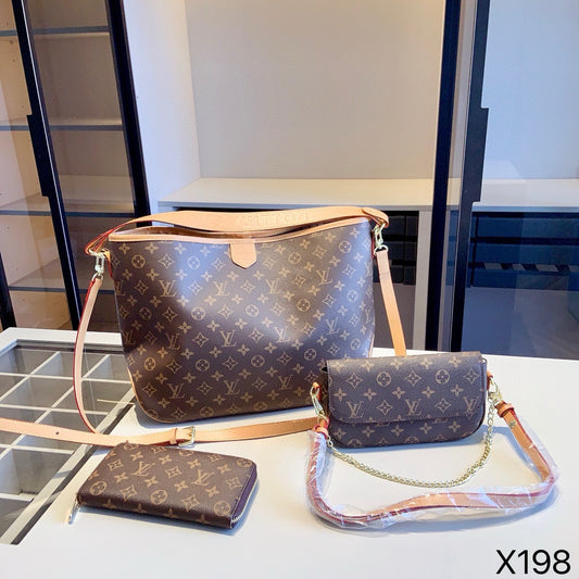 FLASH SALE 🎊 - Brown Monogram Ellan Shoulder Bag Combination Set