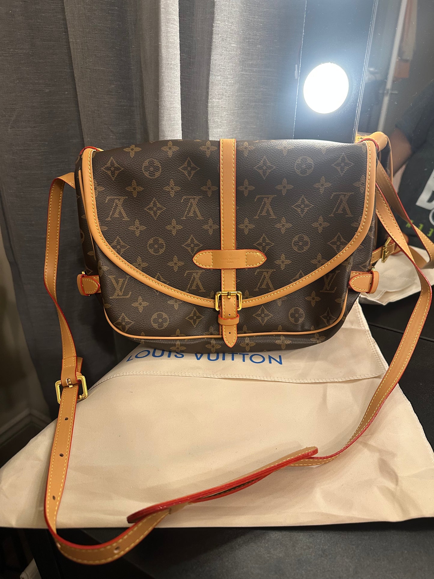 Brown Monogram Two Faced Bag