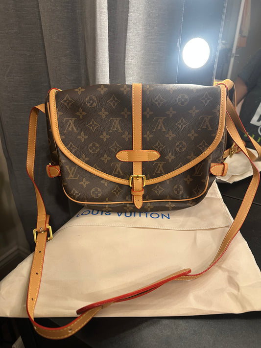 Brown Monogram Two Faced Bag