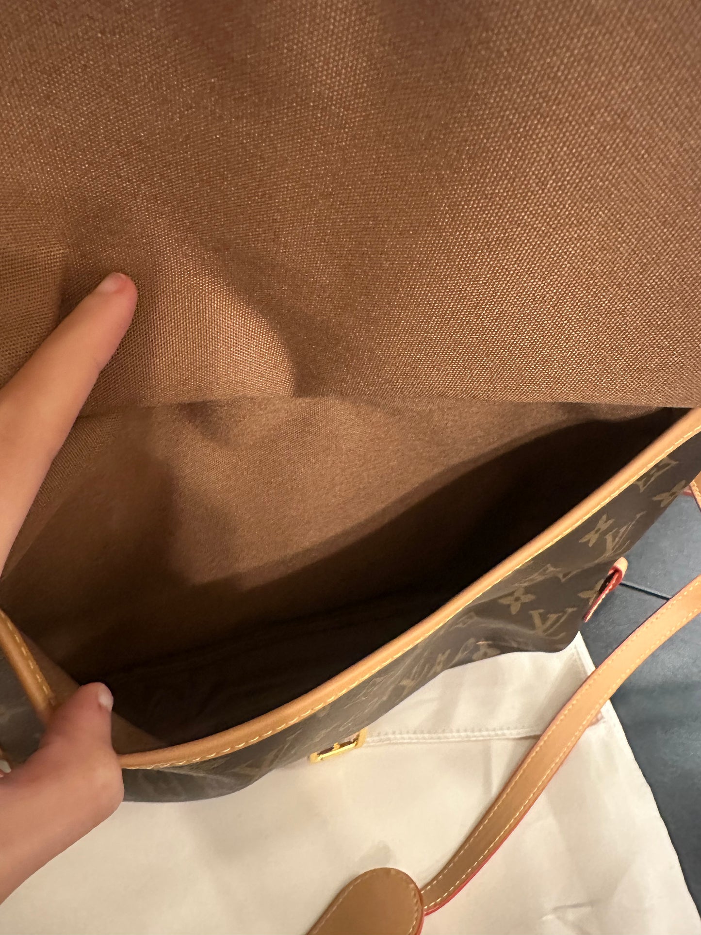 Brown Monogram Two Faced Bag