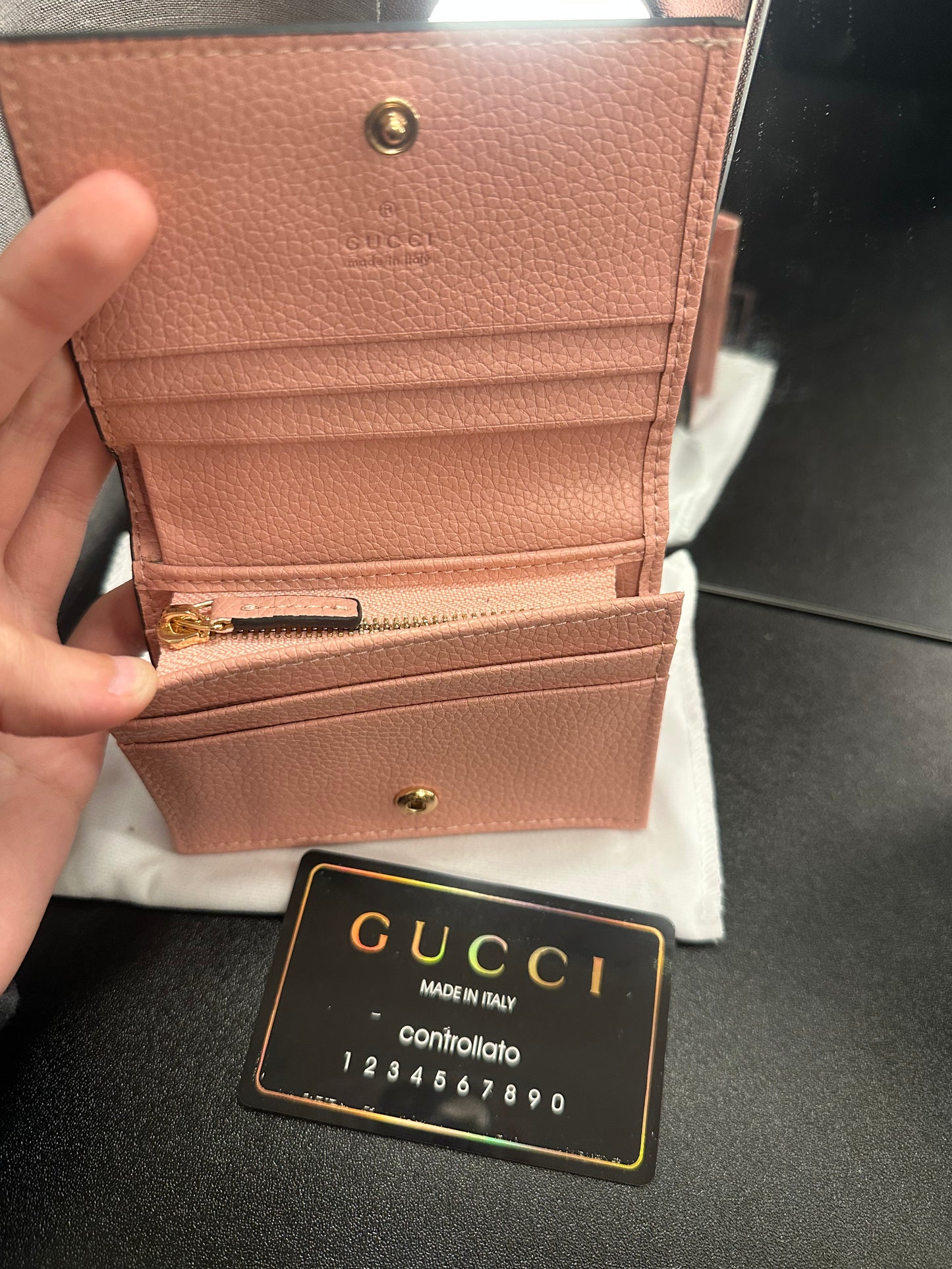 Double G Snap Mini Wallet