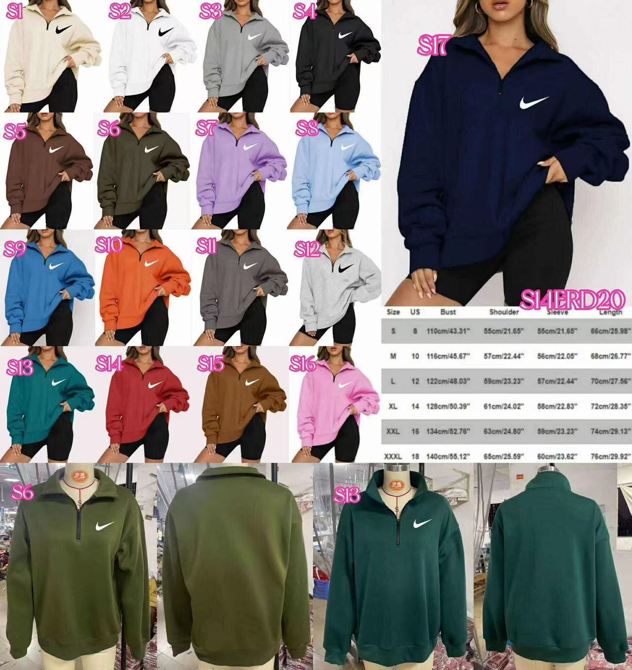 NK Quarter Zip Sweaters